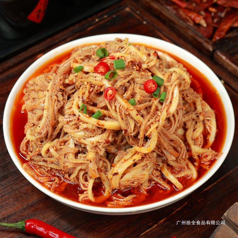 肖三婆冷吃千层肚600g四川凉拌红油毛肚开袋即食成都美食休闲零食