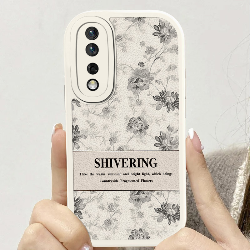 Honor 100 Phone Case 80-GT Full Covering Sheepskin 50 Suitable for 60 Advanced Sense Ins Style Niche 90pro Protective Case