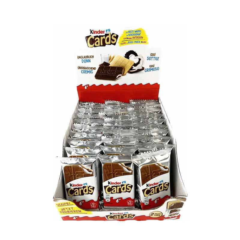 Итальянский импорт шоколада Kinder Kinda Kaka ореховая соус-торт 5 пачек в/30 упаковок