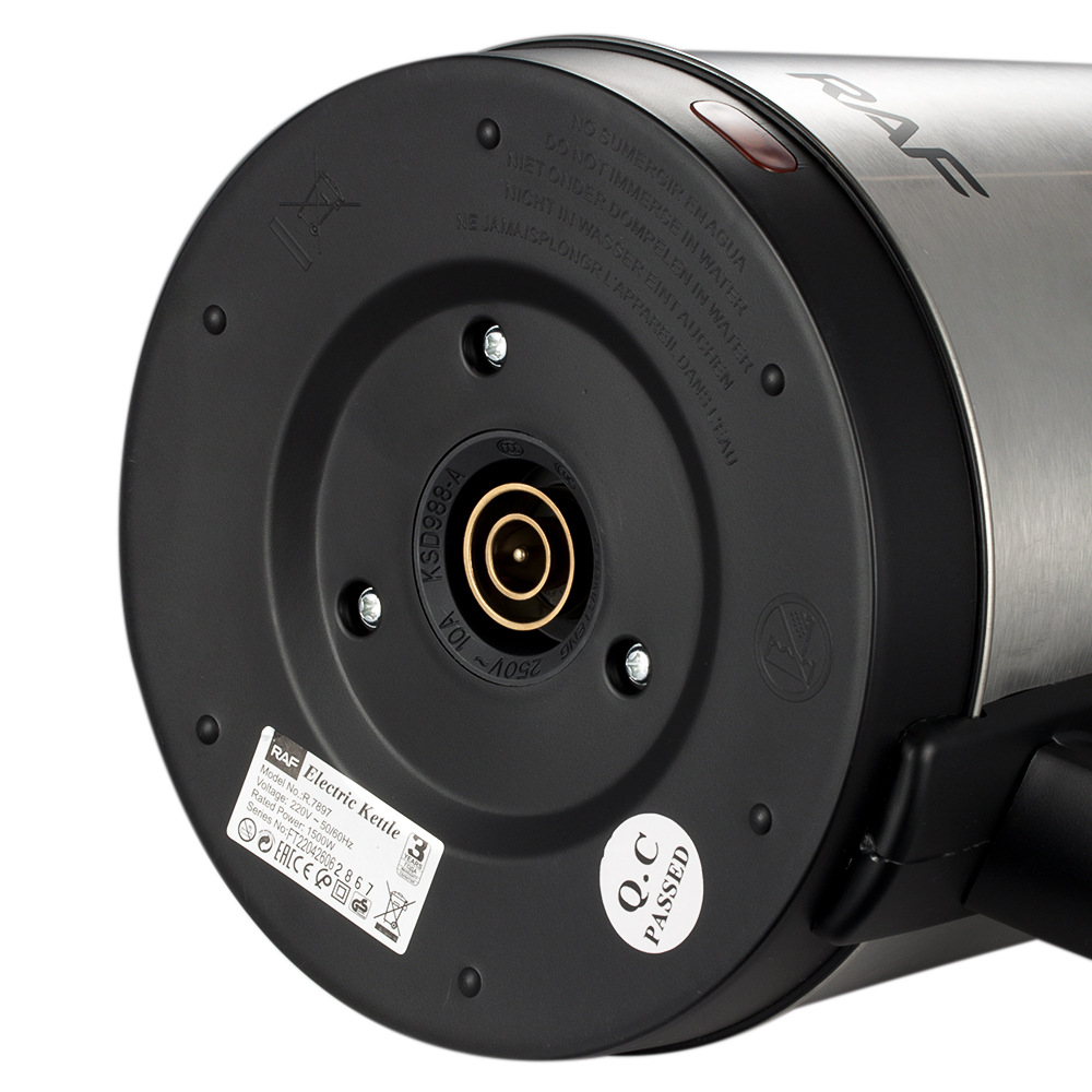 Ευρωπαϊκό πρότυπο χονδρικής 2,3L από ανοξείδωτο χάλυβα εσωτερικής κατσαρόλας ηλεκτρικός οικιακός βραστήρας γρήγορης αυτόματης απενεργοποίησης, R.7928_voghion.com