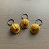 Cute yellow helmet, small keychain, pendant, Birthday gift