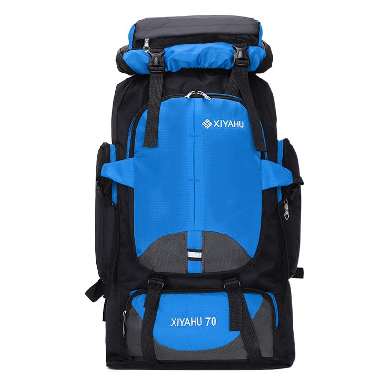 Cross-Border New 70L Outdoor Mountaineering Bag Large Capacity Travel Outdoor Bag Sports Mountaineering Bag Hiking Backpack