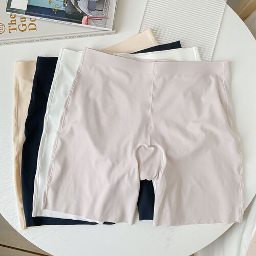 NA006 Peach Butt Safety Pants 2-in-1 Butt Lifting Panties Women's High Waist Safety Pants Natural Thin Tummy Control Three-Point Pants