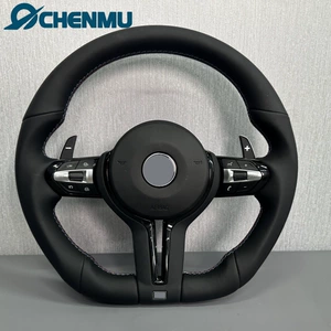 BMW 1234567 Series X123456 F10F30F20F15 üçün modifikasiya edilmiş düz idman sükan çarxı