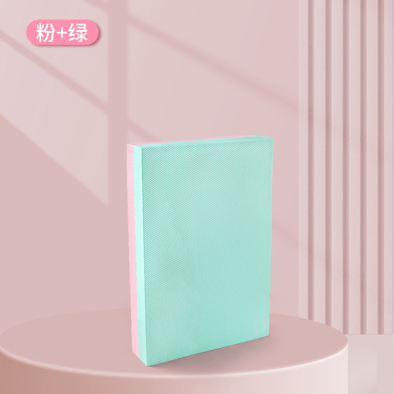 Almohadilla de equilibrio paso suave tableta de fitness soporte de entrenamiento básico yoga almohadilla cuadrada pequeña rueda abdominal almohadilla de espuma almohadilla de rodillas