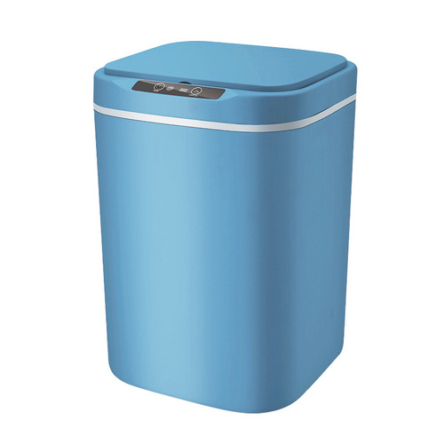 Smart Waste Bin for Living Room Bedroom Household Sensor Waste Bin Vibration Knock Open Logo Custom Manufacturer Gift