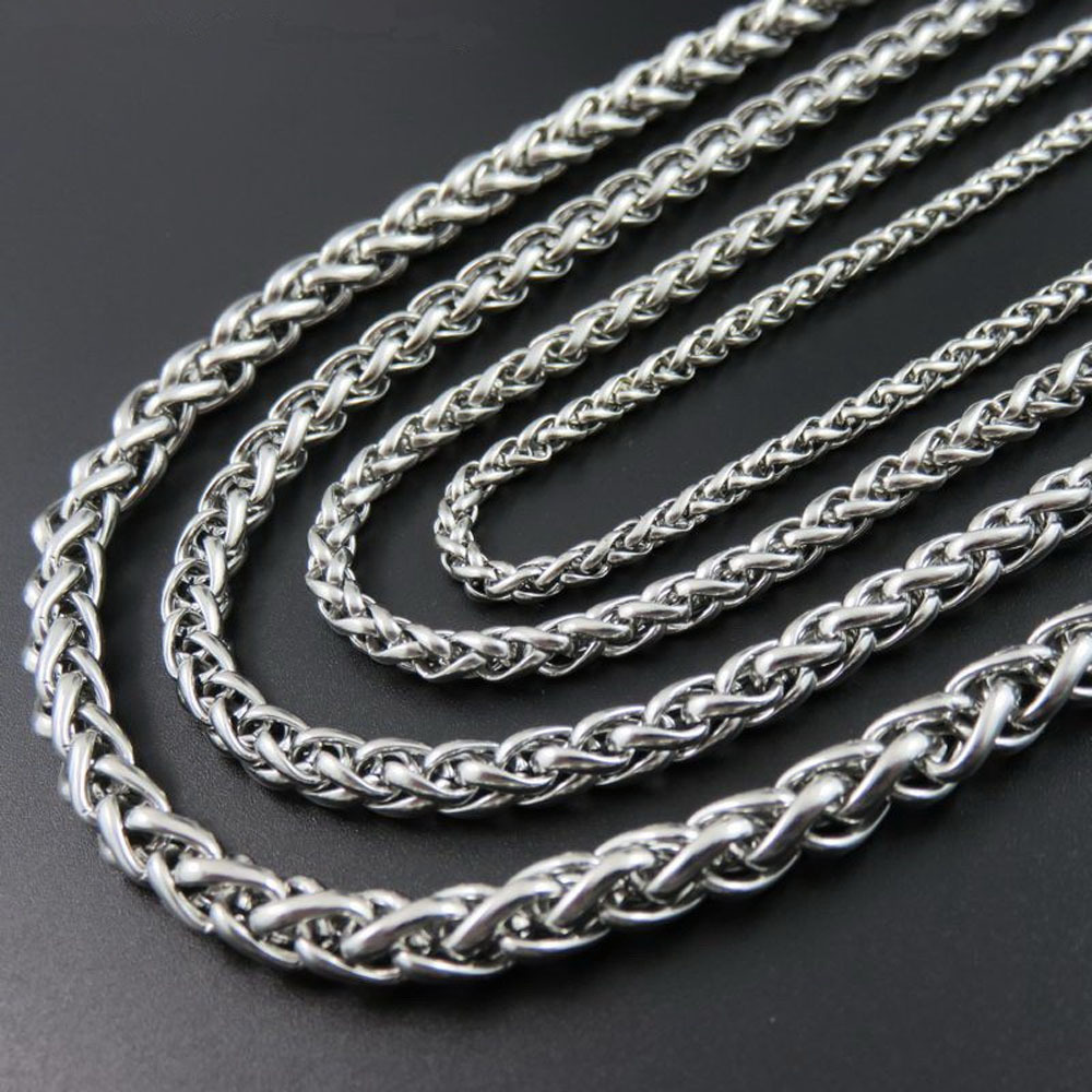 Pendentif panier de fleurs en os de dragon en acier inoxydable, chaîne et collier en acier titane disponibles en gros pour hommes et femmes._voghion.com