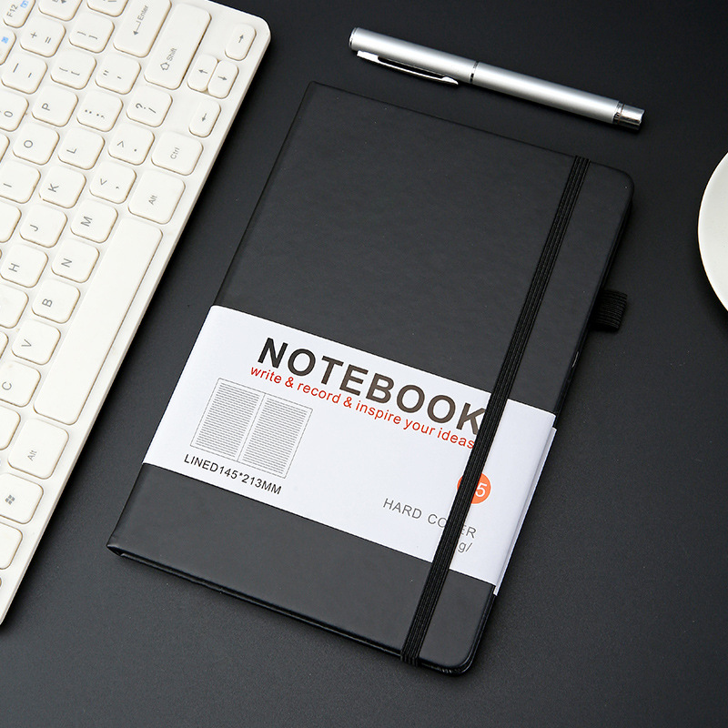 펜 포켓 포함 80g 100매 검정색