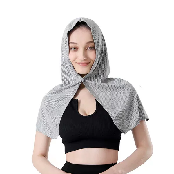 Summer Cooling Cross-border Riding Sunshade Hat Sweat-absorbent Quick-drying Ice-cooling Towel Sports Sunscreen Cold-feeling Headscarf Printable logo