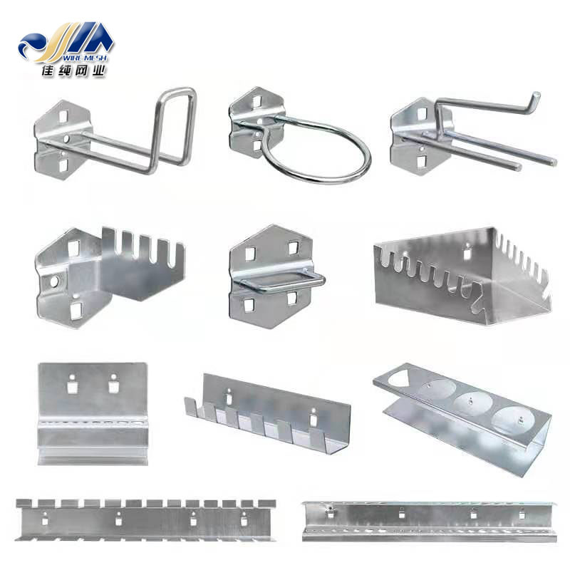 方孔工具挂板挂钩 洞洞板配件 汽修工具展示孔板挂钩 收纳配件