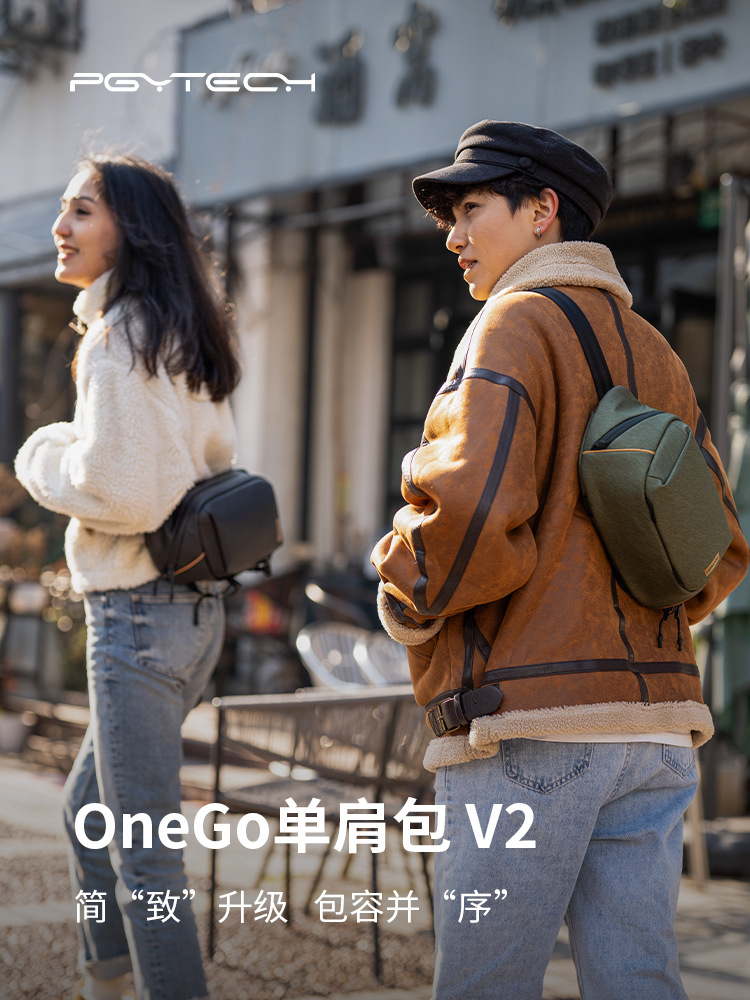 PGYTECH 민들레 ONEGO V2 어깨 가방 카메라 어깨 사진 가방 카메라 크로스 바디 백 승마 허리 가방