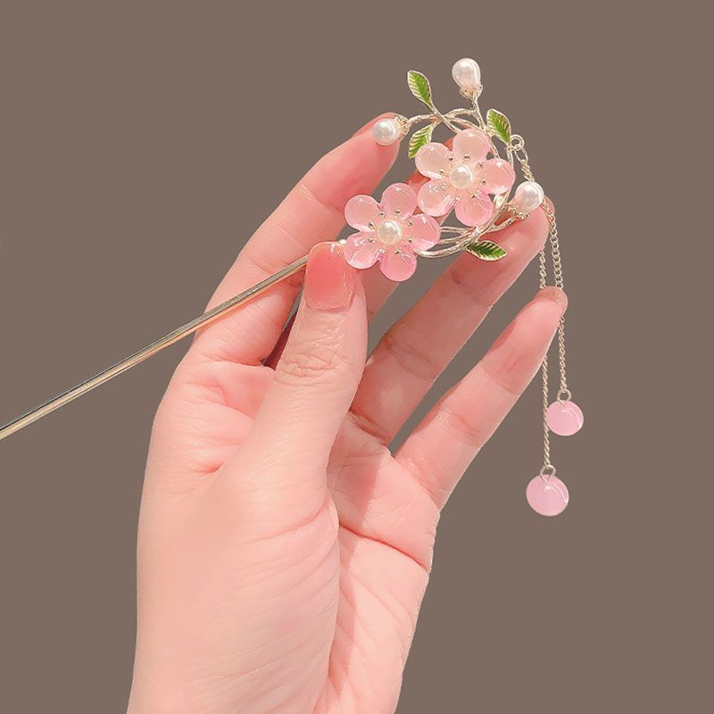 El nuevo país viento inmortal qi fluye pinzas de cabello para mujeres elegantes estilo antiguo paso de agitar cheongsam piezas de cabello de cabello diario estilo chino clásico pinzas de cabello