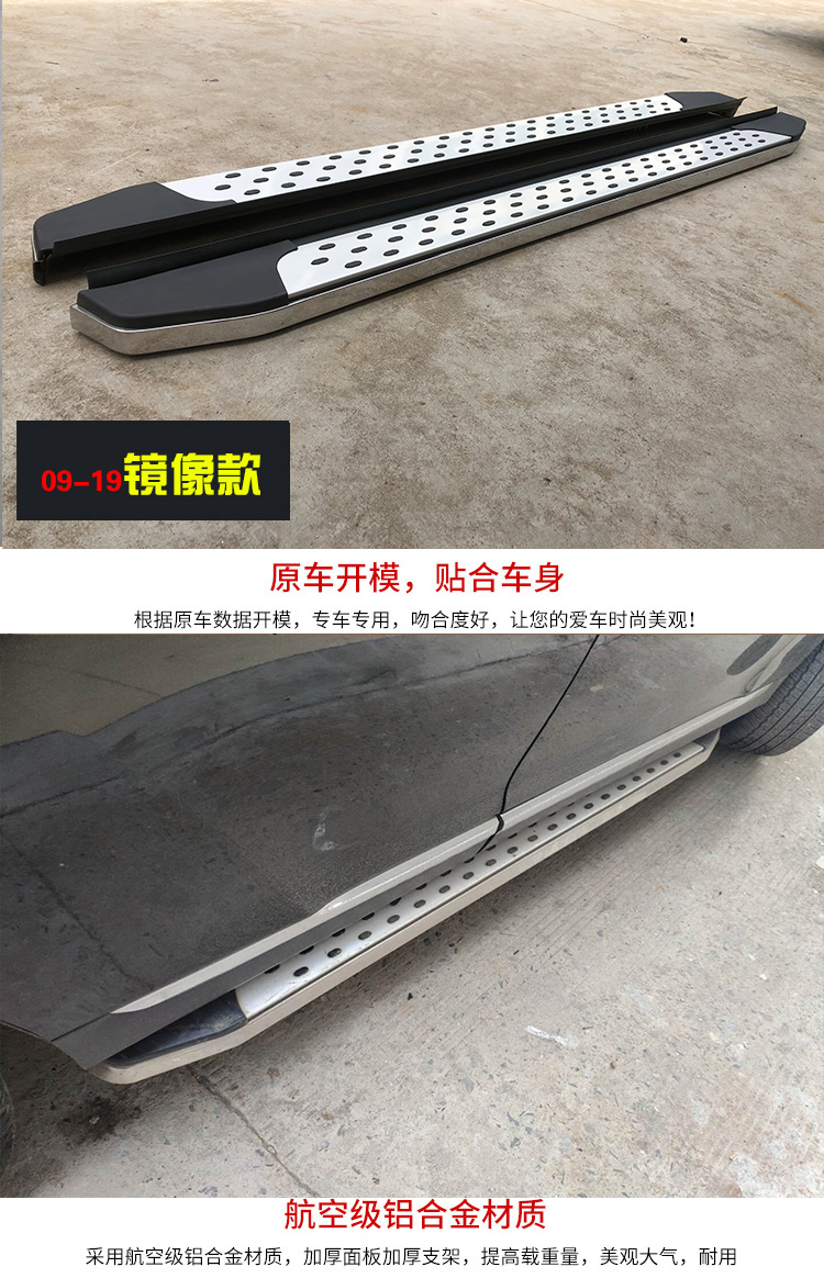 Suitable for 2009-2019 Highlander footrest welcome modification