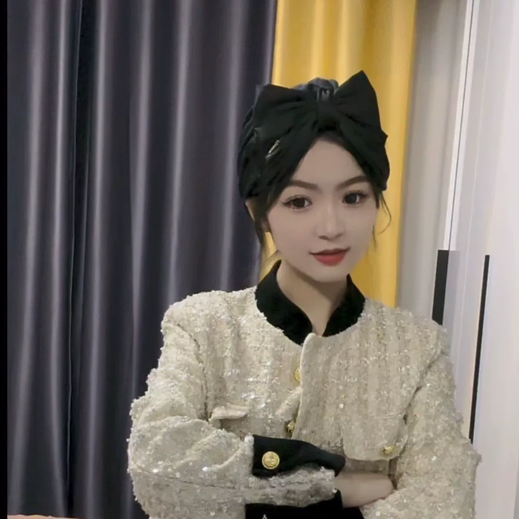 Супер стильная трехслойная однотонная шляпа-тюрбан с большим бантом, модная утягивающая шляпа-повязка в стиле Хепберн, универсальная шляпа для беременных для женщин