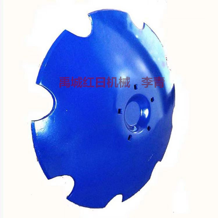 510*4mm 压型犁片    缺口重耙耙片    平盘斜波纹犁片