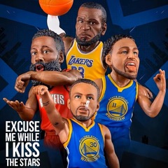 NBA スターフィギュアジェームズハーデンカリートンプソンバスケットボールかわいい神シミュレーションモデル装飾品おもちゃギフト