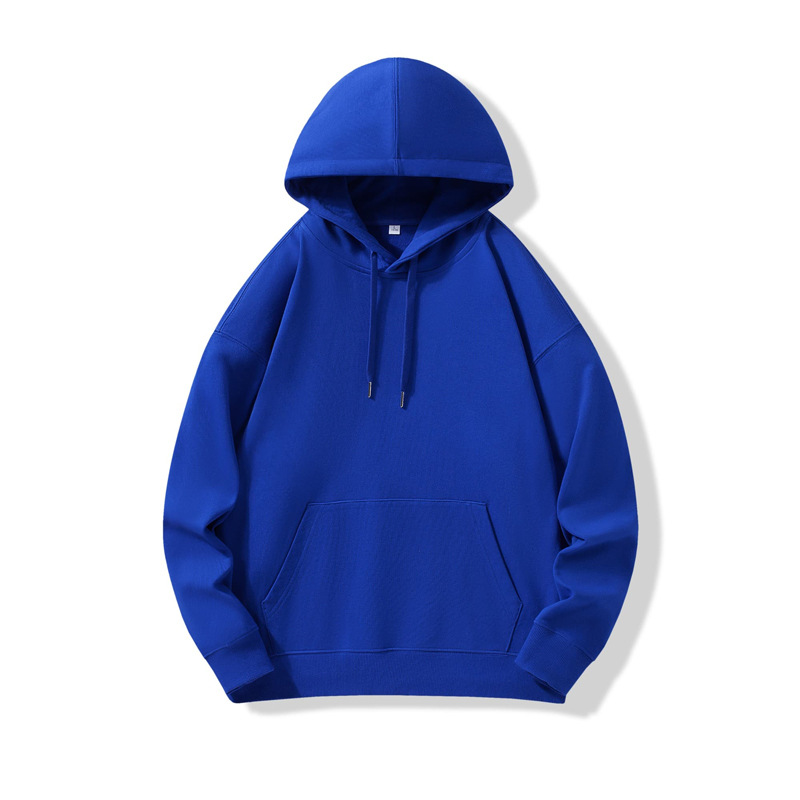 Camisas de algodón gruesas con capuzas de hombro, camisas de equipo, camisas de trabajo, ropa de trabajo, impresión personalizada bordada LOGO