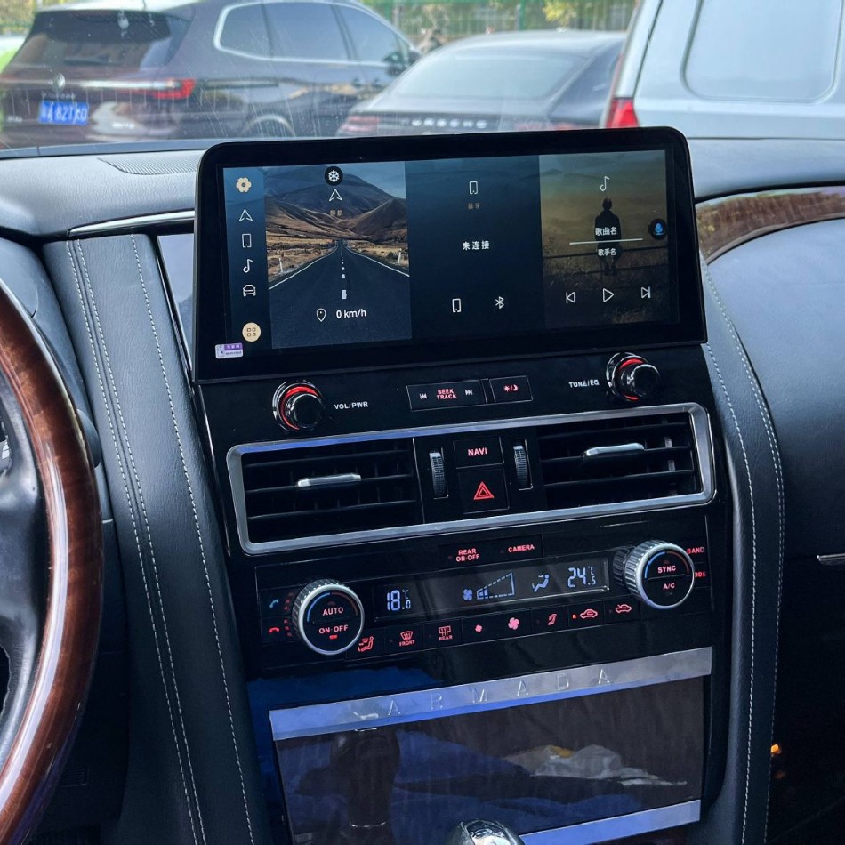Cross-Border Compatible with 10-20 Models of Nissan Armada Patrol Qx80 Qx56 Navigation Android Gps Octa-Core 12.3inch