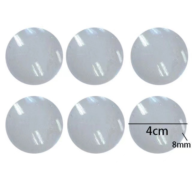 Manija de la puerta de silicona pegatinas refrigerador del hogar cerradura de la puerta del gabinete puerta anticolisión pegatinas de pared estera anticolisión puerta pegatinas partículas tampón