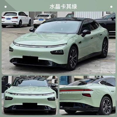 for Color Change, Pet Material, Full Car | Auto Color Change Film - pet-crystal-khaki-green-152m-x-165m