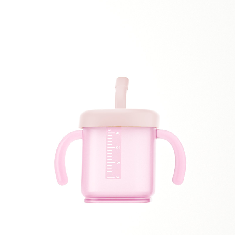 Taza oblicua para bebé, taza para aprender a beber, taza para beber directa, taza para sorbos, taza para beber para el hogar, taza para aprender a beber para bebés, taza de entrenamiento abierta