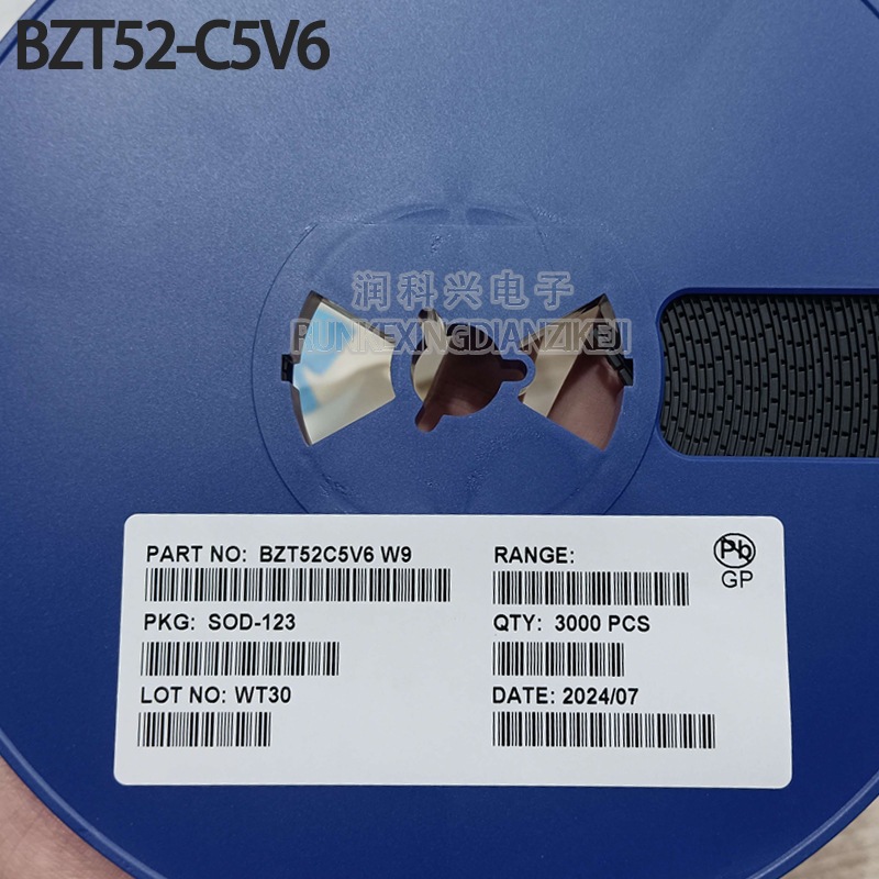 BZT52C5V6 BZT52C6V2 BZT52C6V8 贴片稳压二极管 SOD-123