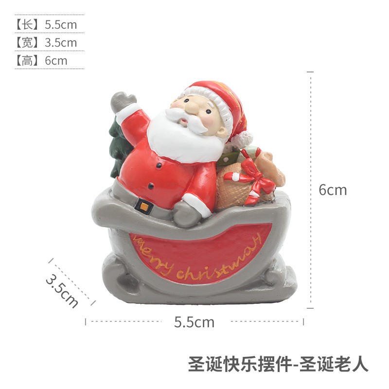 Feliz Navidad Adornos-Santa Claus