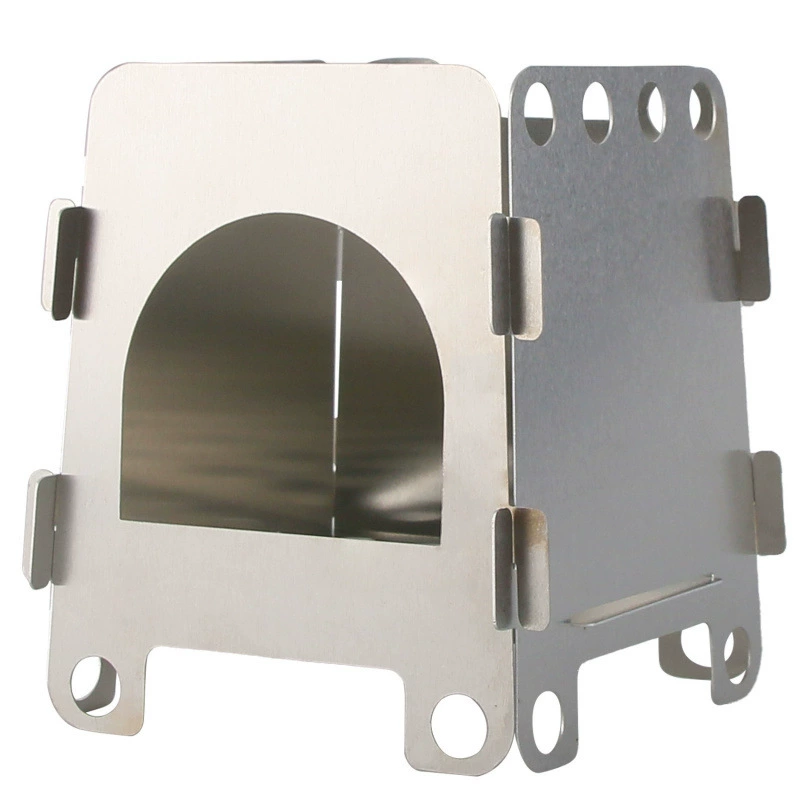 Портативная каркасная печь на открытом воздухе кемпинг печь дикая печь легкая и удобная многоцелая мини-дровяная печь среднего размера