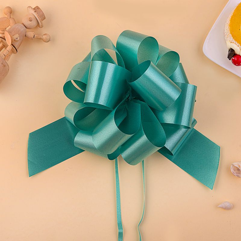 Comercio exterior transfronterizo Amazon Venta caliente 50 llano 8-Sección Bola flor Navidad Halloween decoración flor nudo guirnalda cinta