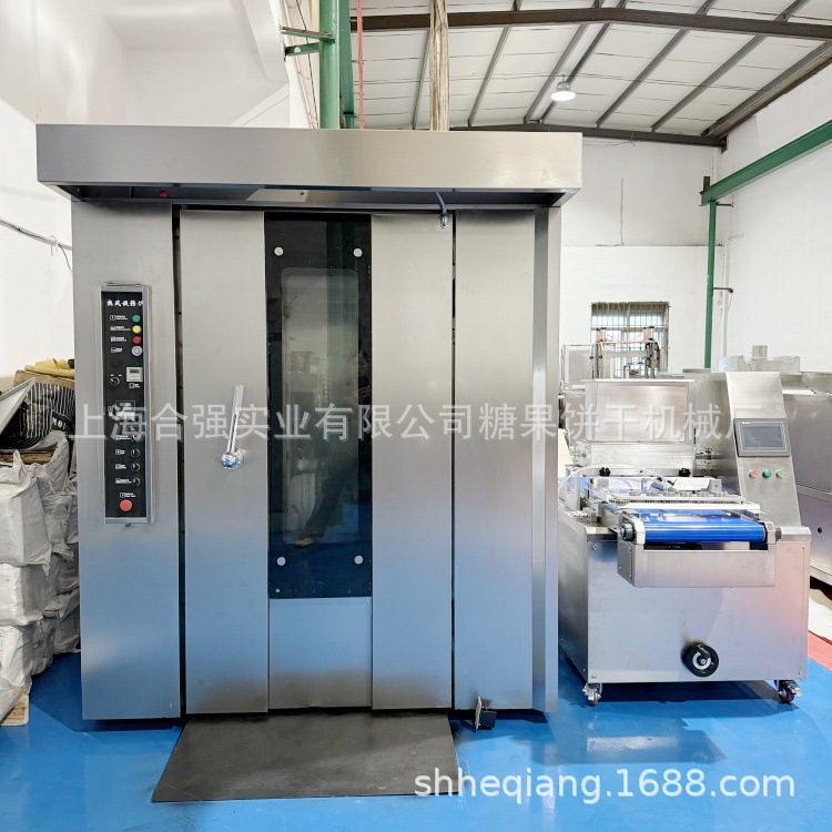 现货出售食品烘焙机械 单推车烤箱 曲奇饼干烤炉 饼干热风旋转炉