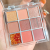 Crispy rice Eye shadow Sparkling Glitter powder Sequins waterproof Makeup Earth colors daily Ins Gaoyanzhi
