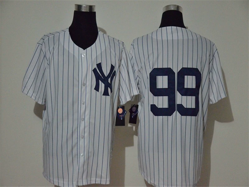 Футболка MLB Yanji team №99, бейсбольная майка New York Yankees, бейсбольная форма