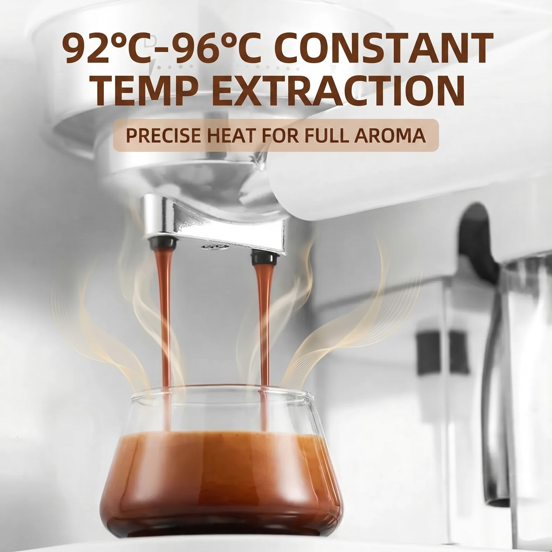 Cafetera Espreso Automática de Plástico Pantalla Táctil a Color para Hogar