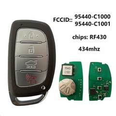 適用現代索納塔智能鑰匙433MHz 95440-C1000  /C1001 RF430/ 8A