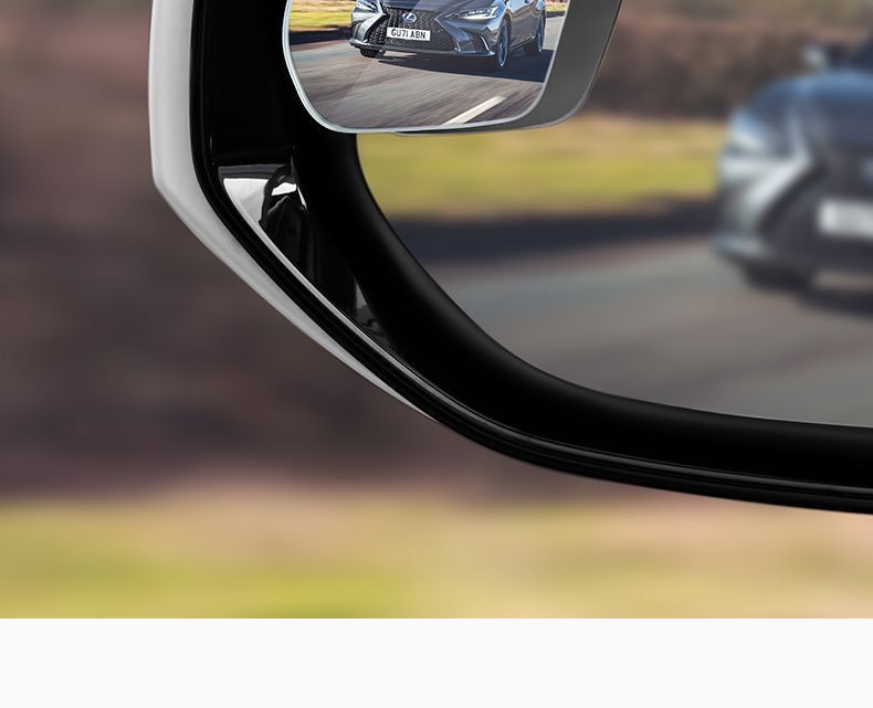 Car rearview mirror blind spot auxiliary 360-degree small round mirror with high-definition wide angle