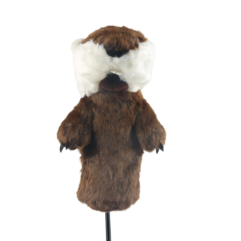 Pequeño zorro Golf animal sombrero cubierta felpa Club cubierta lindo dibujos animados madera poste cubierta suministros fábrica al por mayor