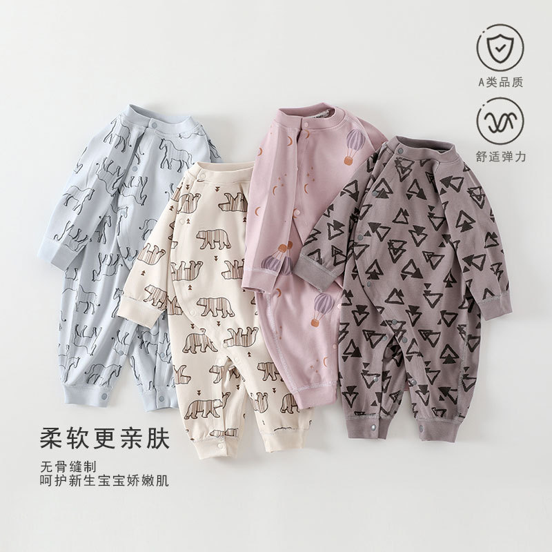 Newborn Clothes Baby Category a Boneless Belly Protection Newborn Baby Crawling Clothes Butterfly Clothes Spring All Year Round Baby Jumpsuit Newborn Clothes Baby Category a Boneless Belly Protection Newborn Baby Crawling Clothes Butterfly Clothes Spring All Year Round Baby Jumpsuit