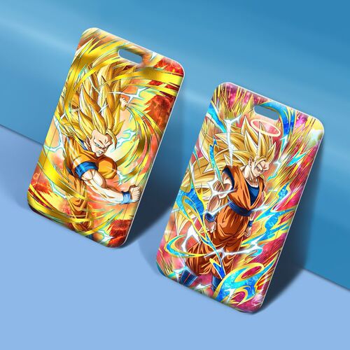 Dragon Ball Super Card Holder Wholesale Student Meal Card School Brand Silicone Work Pass Access Card Holder Small Card Factory Brand Color Animation