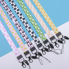 Eco-Friendly Phone Case with Long Lanyard Holder, Business Card Slot, Heat Transfer Anti-Lost Strap Key Holder - Factory Wholesale