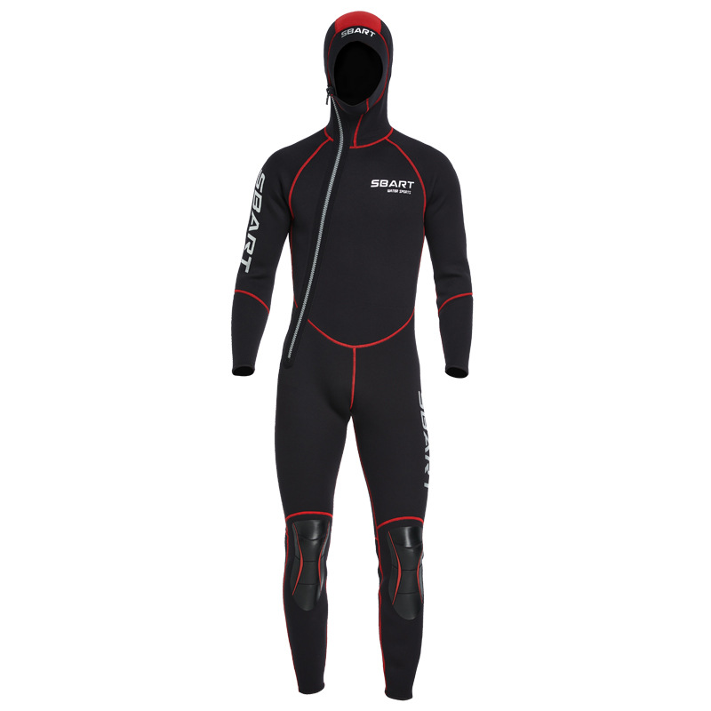 Traje de buceo de 3mm traje de buceo engrosado para hombres y mujeres traje de buceo cálido con capucha para hombres traje húmedo traje de surf traje de medusas al por mayor