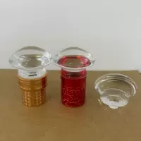 Стеклянная крышка для бутылки вина Прозрачная твердая стеклянная крышка на складе эффективно предотвращает испарение и утечку вина