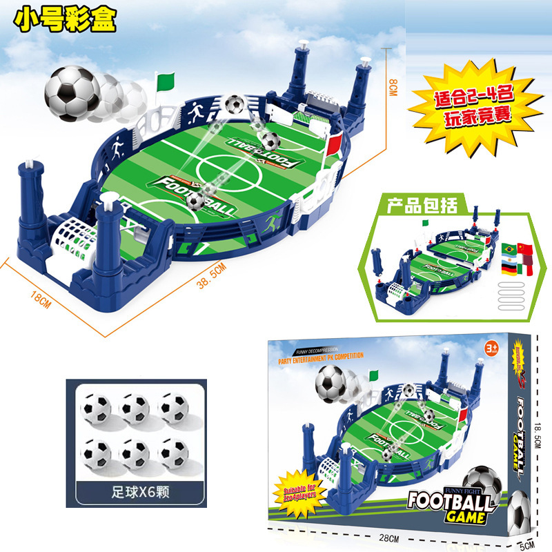 [영어 상자] 중간 (파란색) 업그레이드 축구-6 공