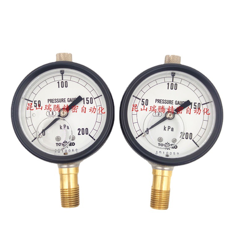 AU-R1/4-60X200kPa东洋计器兴业TOKO压力表SPA-R1/4-60X200kPa