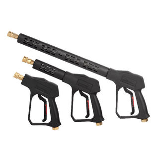 High-pressure car wash water gun head 380580 cleaning machine accessories quick-connect brush car water grab nozzle household cleaning tools