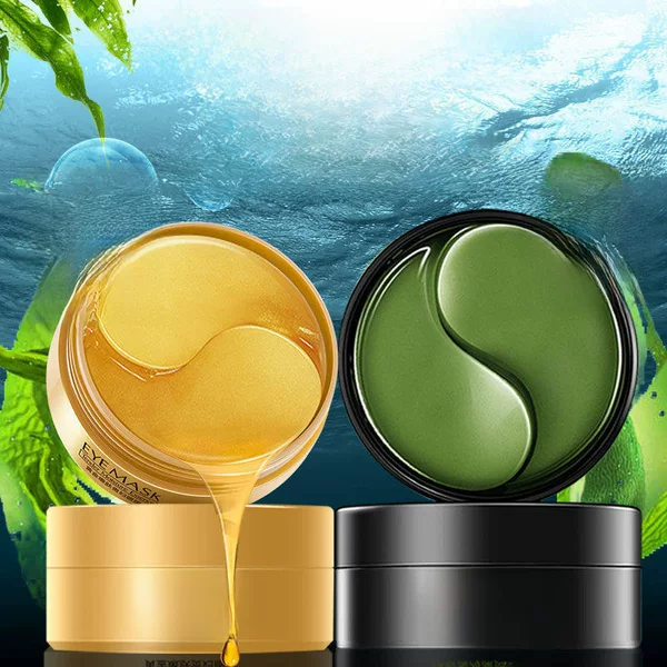 Silinsha Gold Hydrating Lady Eye Mask Firming and Rejuvenating Eye Mask Diminishes Dark Circles and Fine Lines Eye Protection Genuine