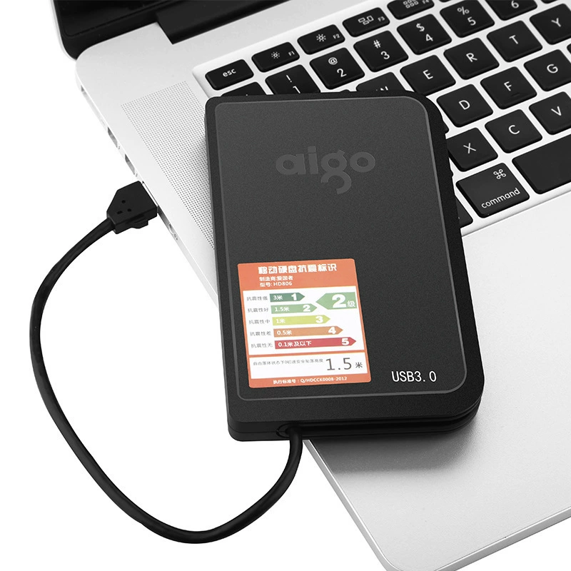 Patriot Aigo HD806 1TB usb3.0 моб. жесткий диск черный корпус интегрирован
