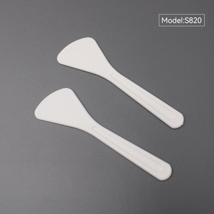 Scrub Facial Mint Spoon PP Cream Dig Spoon Cosmetic Sub-packaging Spoon Plastic Face Mint Stick Face Mint Bowl in stock
