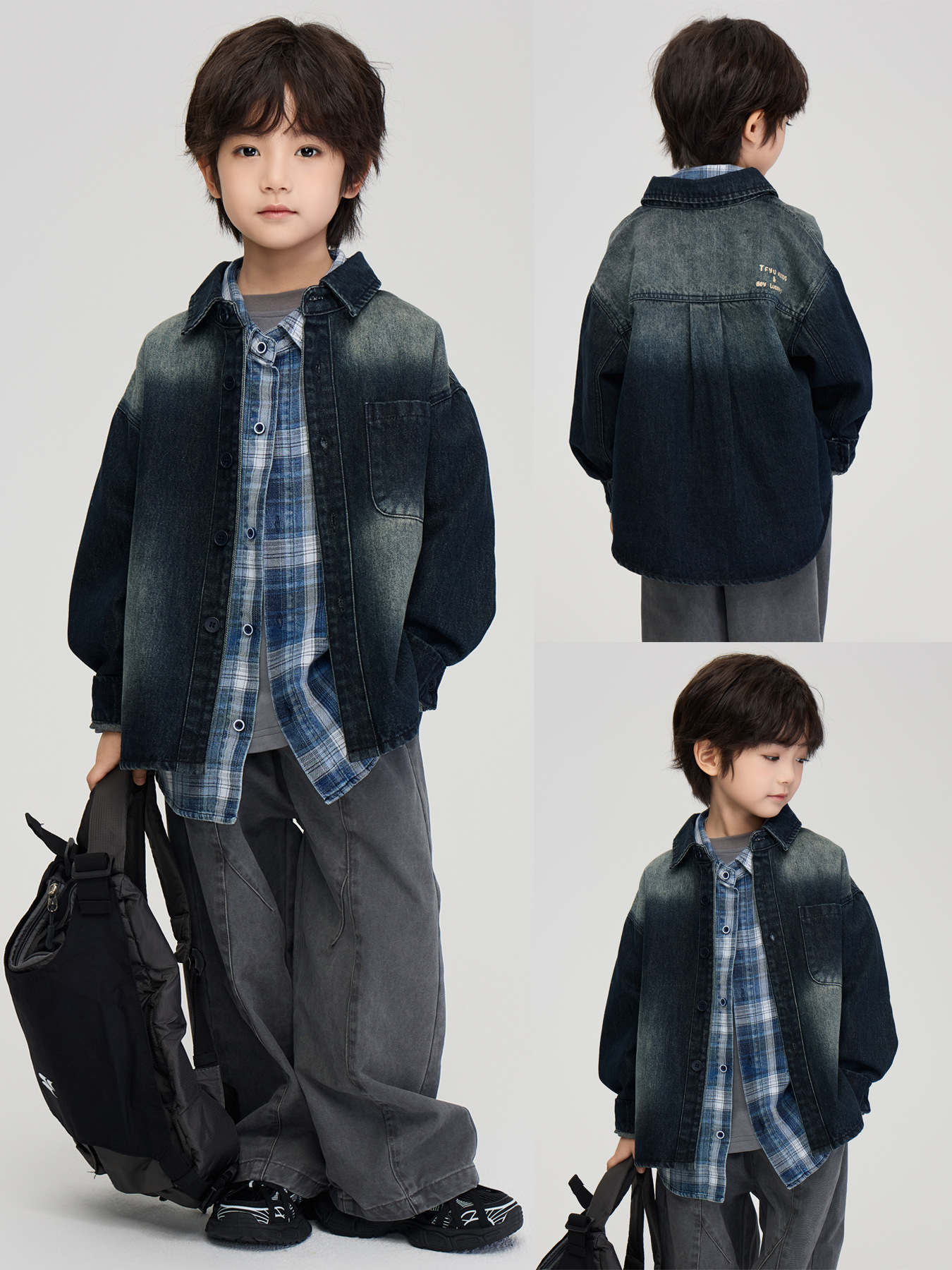 Autumn shirt for boys