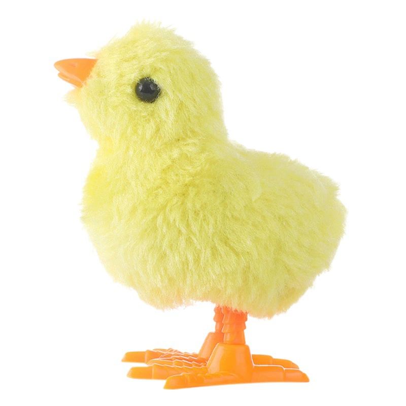 Плюшевые куриные крылышки-свободно прыгающая курица заводная игрушка курица плюшевая заводная курица Популярная игрушка в стойле оптом
