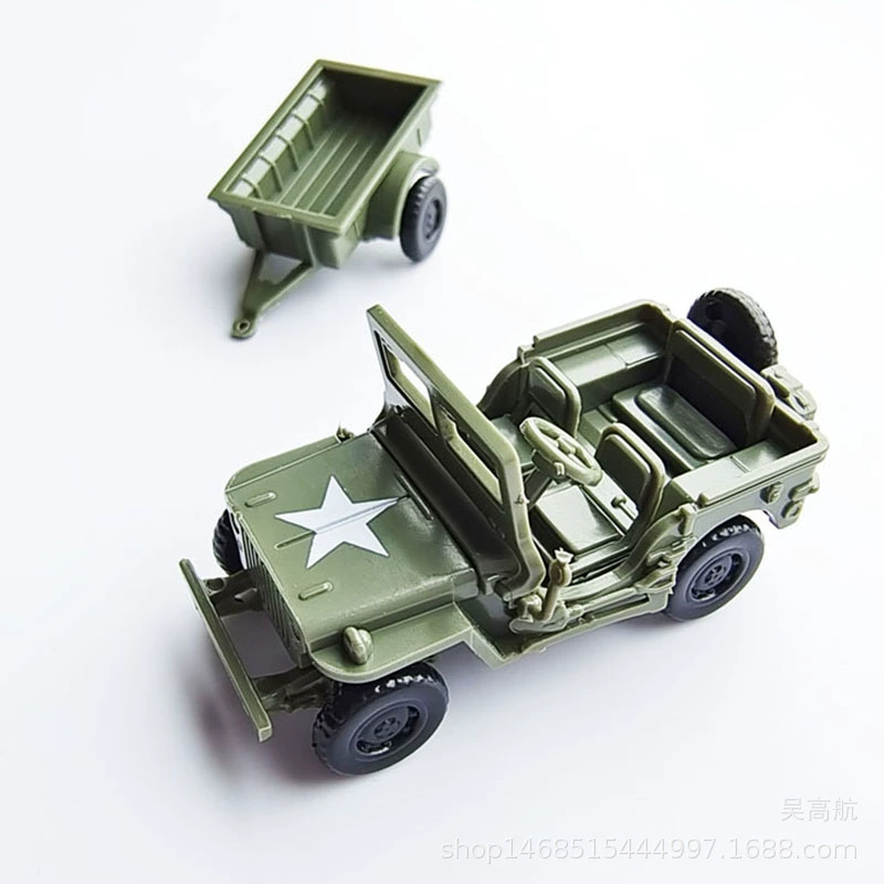 Конструктор, джип, внедорожник, игрушка, масштаб 1:72